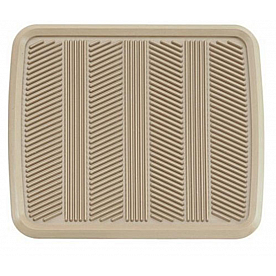 Kraco Floor Mat - Universal Fit Light Chocolate Rubber 1 Piese - KW252077