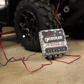 Noco Genius 4.4 Amp 4-Bank UltraSafe Battery Charger and Maintainer-4