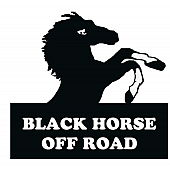 Black Horse Offroad Nerf Bar 3 Inch Steel Round - 9B080420A