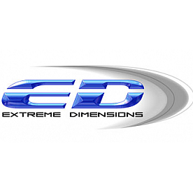 Extreme Dimensions Spoiler - Trunk Lid Carbon Fiber Silver - 109360