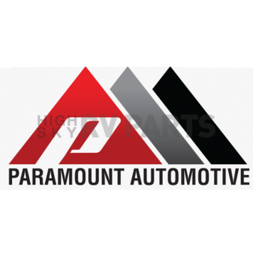 Paramount Automotive Fuel Door Cover -  Carbon Fiber ABS Plastic - 662206CF