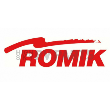 Romik USA Running Board Black Anodized Aluminum Stationary - 20032419