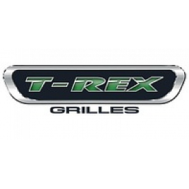 T-Rex Truck Products Grille Insert - Mesh Trapezoid Chrome Plated Stainless Steel - 56860