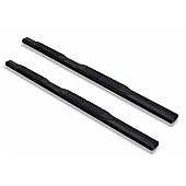 Armordillo USA 4 Inch Oval Black Side Step Bars - 7152830