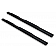 Armordillo USA 4 Inch Oval Black Side Step Bars - 7152830