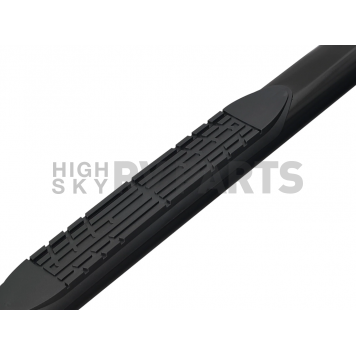 Armordillo USA 4 Inch Oval Black Side Step Bars - 7152830-1