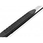 Armordillo USA 4 Inch Oval Polished Side Step Bars - 7159655