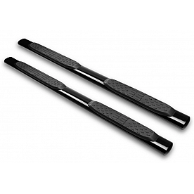 Armordillo USA Side Step Bars 5 Inch Oval Black - 7169272