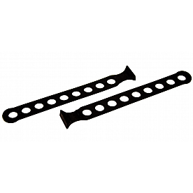Kolpin Gun Rack Strap Rubber Black Set Of 2 - 70732