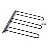 Lund International Bike Rack - 3 Bikes 75 Pound Capacity Receiver Hitch Mount - 601009