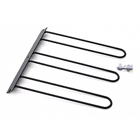 Lund International Bike Rack - 3 Bikes 75 Pound Capacity Receiver Hitch Mount - 601009