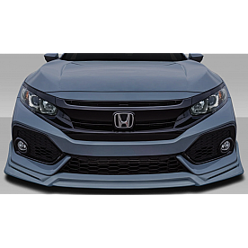 Duraflex Air Dam Front Lip Fiberglass Reinforced Plastic  Black - 116339