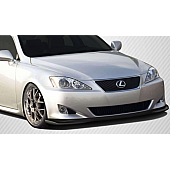 Extreme Dimensions Air Dam Front Lip Carbon Fiber Gloss UV Coated Black - 106842