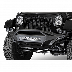 Addictive Desert Designs Front Bumper Stealth Fighter Steel Black - F951392080