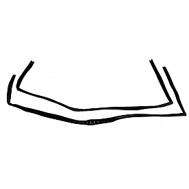 Crown Automotive Door Glass Seal - 55395174K