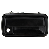 Help! By Dorman Exterior Door Handle - Plastic Black Single - 77168