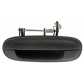Help! By Dorman Exterior Door Handle - Plastic Black Single - 79368