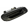Help! By Dorman Exterior Door Handle - Plastic Black Single - 79368