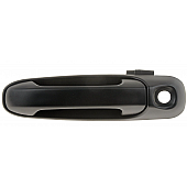 Help! By Dorman Exterior Door Handle - Plastic Black Single - 80168