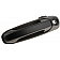 Help! By Dorman Exterior Door Handle - Plastic Black Single - 80168