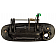 Help! By Dorman Exterior Door Handle - Plastic Black Single - 80268