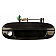 Help! By Dorman Exterior Door Handle - Plastic Black Single - 80268