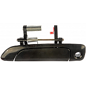 Help! By Dorman Exterior Door Handle - Plastic Black Single - 80668