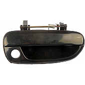 Help! By Dorman Exterior Door Handle - Plastic Black Single - 80683