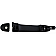 Help! By Dorman Exterior Door Handle - Plastic Black Single - 81168