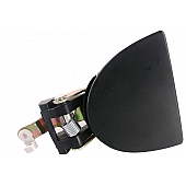 Help! By Dorman Exterior Door Handle - Plastic Black Single - 81368