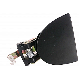 Help! By Dorman Exterior Door Handle - Plastic Black Single - 81368