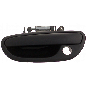 Help! By Dorman Exterior Door Handle - Plastic Black Single - 82681