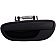 Help! By Dorman Exterior Door Handle - Plastic Black Single - 82683