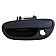 Help! By Dorman Exterior Door Handle - Plastic Black Single - 82685