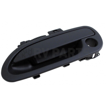 Help! By Dorman Exterior Door Handle - Plastic Black Single - 82687-2