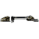 Help! By Dorman Exterior Door Handle - Plastic Silver/ Black Single - 81468