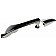 Help! By Dorman Exterior Door Handle - Plastic Silver/ Black Single - 81468