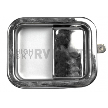 Help! By Dorman Exterior Door Handle - Plastic Silver Single - 77068
