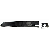 Help! By Dorman Exterior Door Handle - Plastic Silver Single - 81068