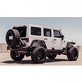 Road Armor Fender Flare - Silver Steel - 507AFR0Z