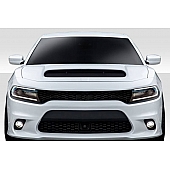 Duraflex Hood - Fiberglass Reinforced Plastic Black - 115678