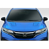 Duraflex Hood - Fiberglass Reinforced Plastic Black - 115729