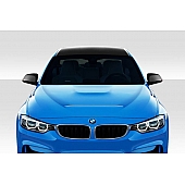 Duraflex Hood - Fiberglass Reinforced Plastic Black - 115764