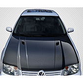 Extreme Dimensions Hood - Gloss Carbon Fiber Black - 108908