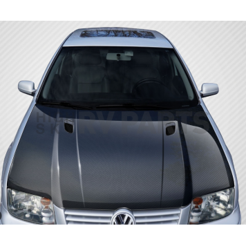 Extreme Dimensions Hood - Gloss Carbon Fiber Black - 108908