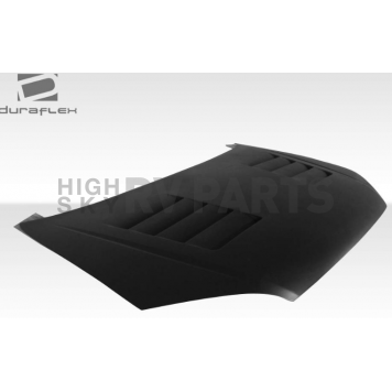 Extreme Dimensions Hood - Primered Fiberglass Black - 104321