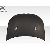 Extreme Dimensions Hood - Primered Fiberglass Black - 108168