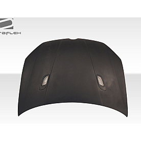 Extreme Dimensions Hood - Primered Fiberglass Black - 108168