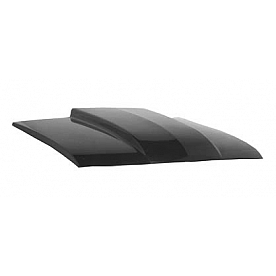 Harwood Fiberglass Hood - Fiberglass Black - 42101