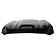 Harwood Fiberglass Hood - Ram Air/ Heat Extractor Gelcoat Fiberglass Black - B26805